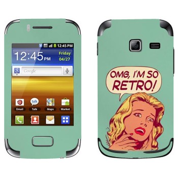   «OMG I'm So retro»   Samsung Galaxy Y Duos