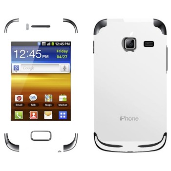   «   iPhone 5»   Samsung Galaxy Y Duos