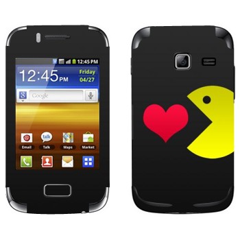   «I love Pacman»   Samsung Galaxy Y Duos