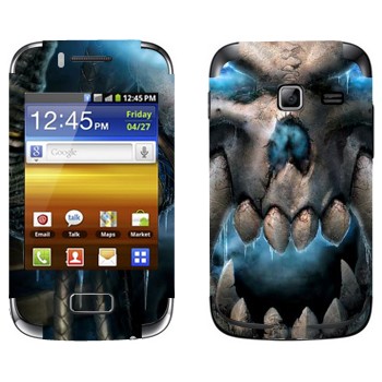   «Wow skull»   Samsung Galaxy Y Duos