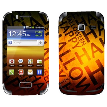   «Happy Hallowenn »   Samsung Galaxy Y Duos