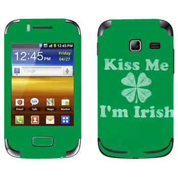   «Kiss me - I'm Irish»   Samsung Galaxy Y Duos