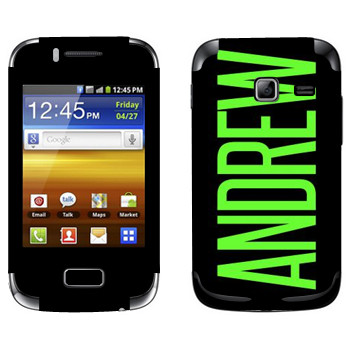   «Andrew»   Samsung Galaxy Y Duos