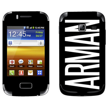   «Arman»   Samsung Galaxy Y Duos