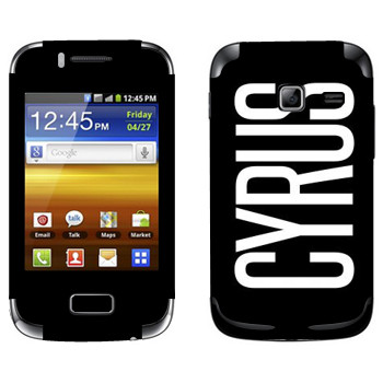   «Cyrus»   Samsung Galaxy Y Duos