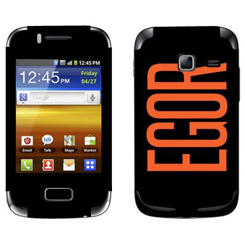   «Egor»   Samsung Galaxy Y Duos