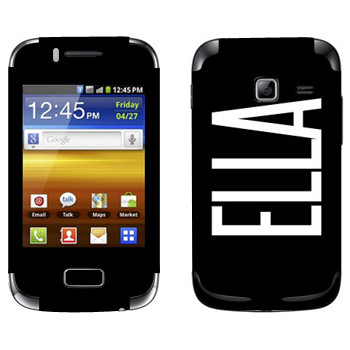  «Ella»   Samsung Galaxy Y Duos