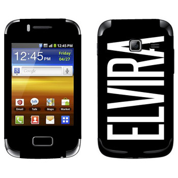   «Elvira»   Samsung Galaxy Y Duos