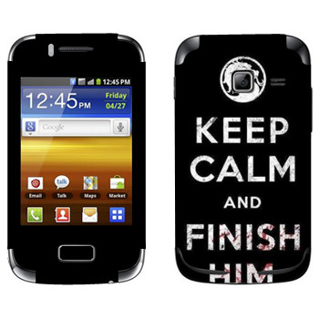   «Keep calm and Finish him Mortal Kombat»   Samsung Galaxy Y Duos