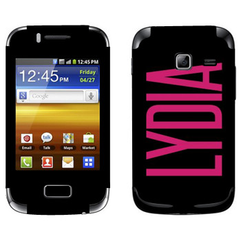   «Lydia»   Samsung Galaxy Y Duos