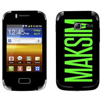   «Maksim»   Samsung Galaxy Y Duos