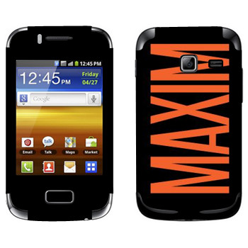   «Maxim»   Samsung Galaxy Y Duos