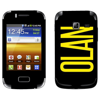   «Olan»   Samsung Galaxy Y Duos