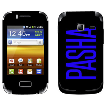   «Pasha»   Samsung Galaxy Y Duos