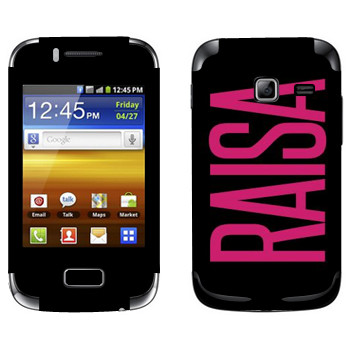   «Raisa»   Samsung Galaxy Y Duos