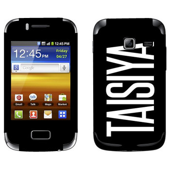   «Taisiya»   Samsung Galaxy Y Duos