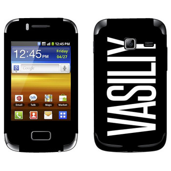   «Vasiliy»   Samsung Galaxy Y Duos