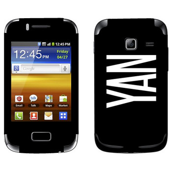   «Yan»   Samsung Galaxy Y Duos