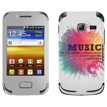   « Music   »   Samsung Galaxy Y Duos
