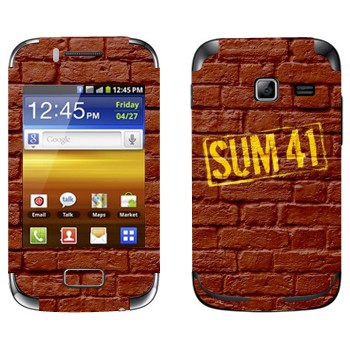   «- Sum 41»   Samsung Galaxy Y Duos