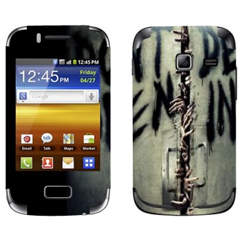   «Don't open, dead inside -  »   Samsung Galaxy Y Duos