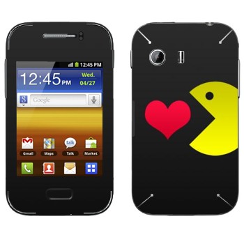   «I love Pacman»   Samsung Galaxy Y MTS Edition