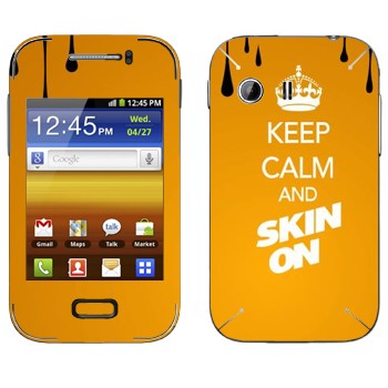   «Keep calm and Skinon»   Samsung Galaxy Y MTS Edition