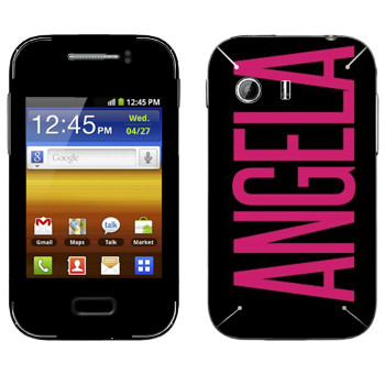   «Angela»   Samsung Galaxy Y MTS Edition