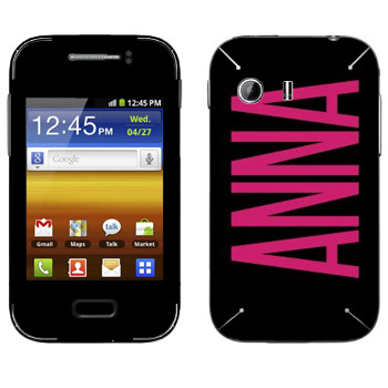   «Anna»   Samsung Galaxy Y MTS Edition