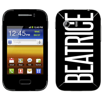   «Beatrice»   Samsung Galaxy Y MTS Edition
