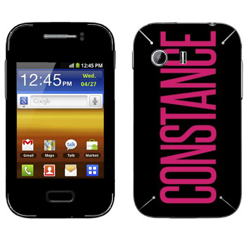   «Constance»   Samsung Galaxy Y MTS Edition