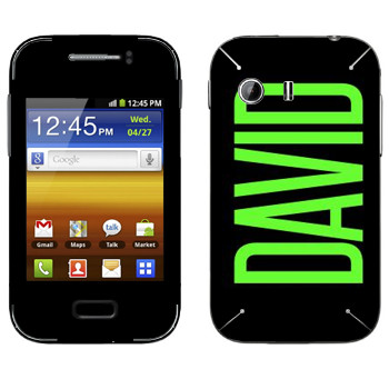   «David»   Samsung Galaxy Y MTS Edition