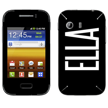   «Ella»   Samsung Galaxy Y MTS Edition