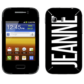   «Jeanne»   Samsung Galaxy Y MTS Edition