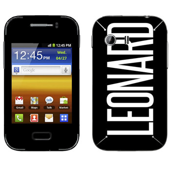   «Leonard»   Samsung Galaxy Y MTS Edition