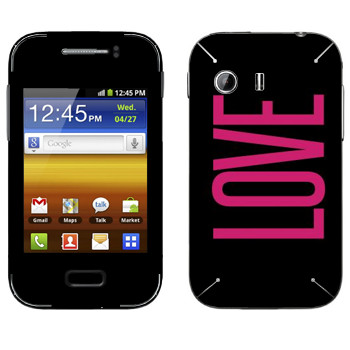   «Love»   Samsung Galaxy Y MTS Edition