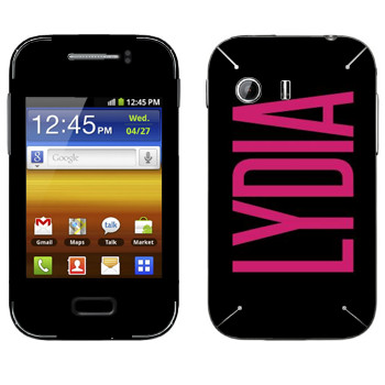   «Lydia»   Samsung Galaxy Y MTS Edition