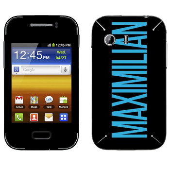  «Maximilian»   Samsung Galaxy Y MTS Edition
