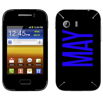   «May»   Samsung Galaxy Y MTS Edition