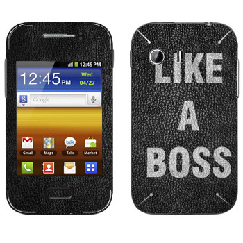   « Like A Boss»   Samsung Galaxy Y MTS Edition