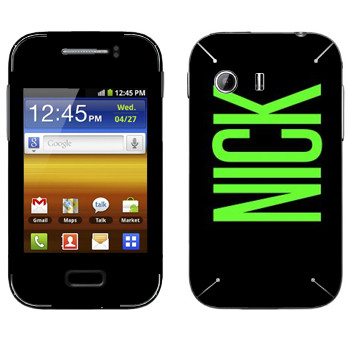   «Nick»   Samsung Galaxy Y MTS Edition