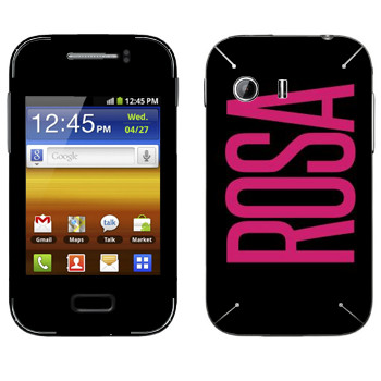   «Rosa»   Samsung Galaxy Y MTS Edition