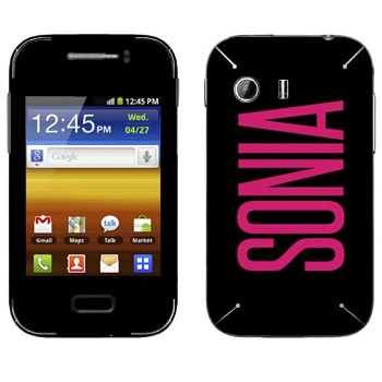   «Sonia»   Samsung Galaxy Y MTS Edition