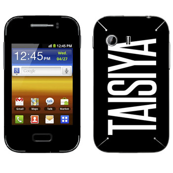   «Taisiya»   Samsung Galaxy Y MTS Edition