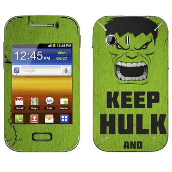   «Keep Hulk and»   Samsung Galaxy Y MTS Edition