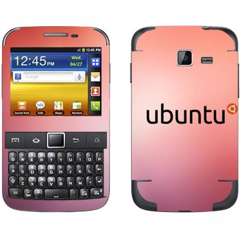   «Ubuntu»   Samsung Galaxy Y Pro