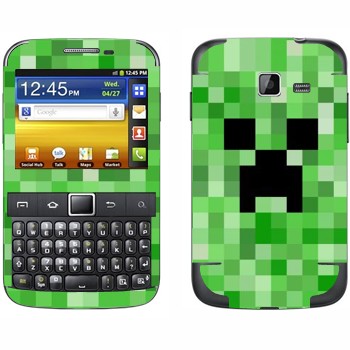   «Creeper face - Minecraft»   Samsung Galaxy Y Pro