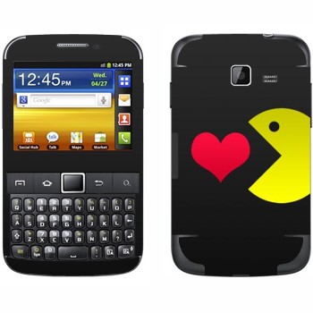   «I love Pacman»   Samsung Galaxy Y Pro