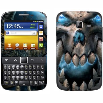   «Wow skull»   Samsung Galaxy Y Pro