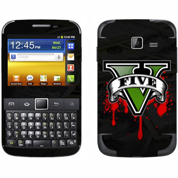   «GTA 5 - logo blood»   Samsung Galaxy Y Pro